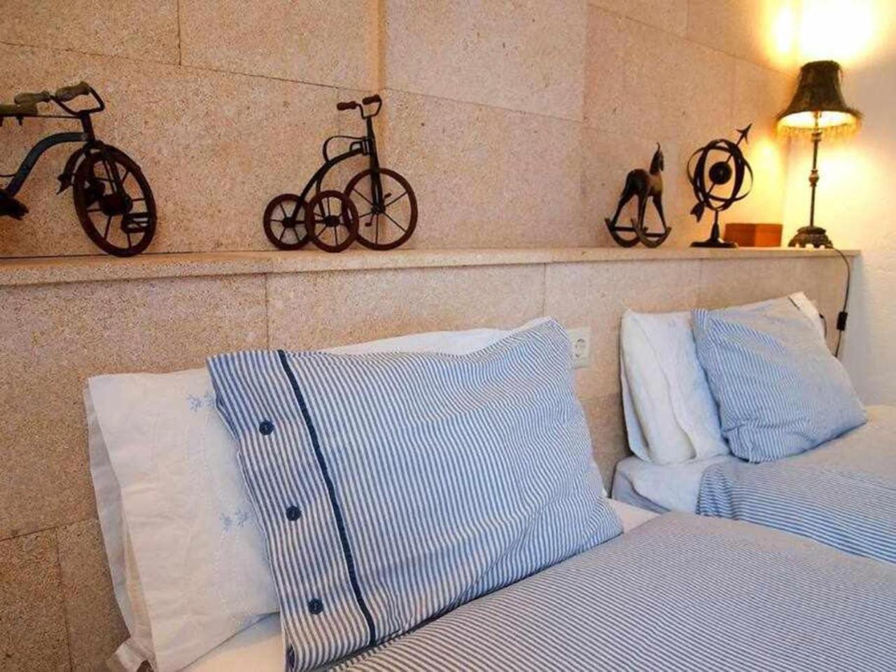 Ciclismo y golf junto a la playa Finca Son Sant Martí Gran Vila Muro Exterior foto